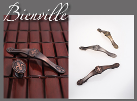 Bienville cabinet knobs and pulls