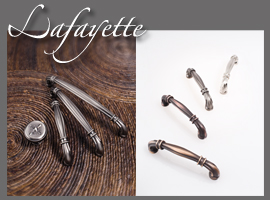 Lafayette kitchen cabinet knob and pull