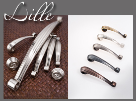 Lille cabinet hardware