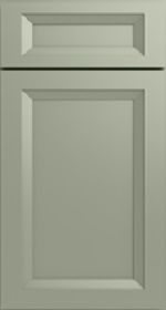 Sage green kitchen cabinets